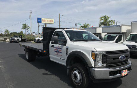 16′ FlatBed With Lift Gate (NoSides)-3