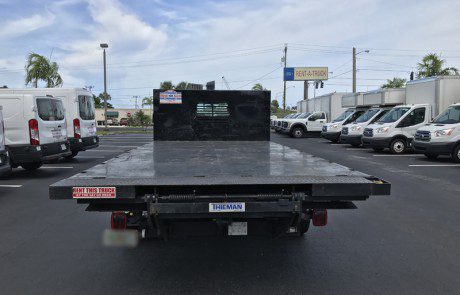 16′ FlatBed With Lift Gate (NoSides)-5