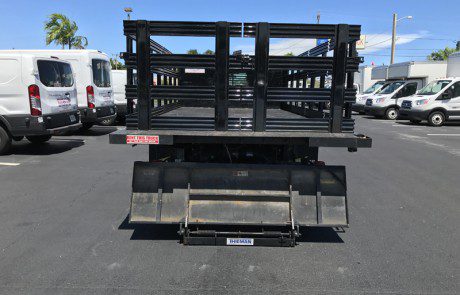 F-550 16′ FlatBed With LiftGate (With Sides)-5