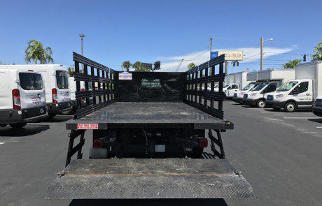 F-550 16′ FlatBed With LiftGate (With Sides)-7