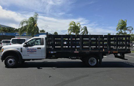 F-550 18′ FlatBed (WithSides)-3